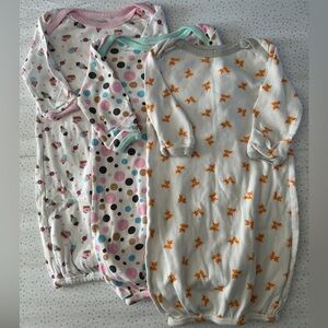 Luvable Friends Kids Nightgowns - Pink, Blue, Orange